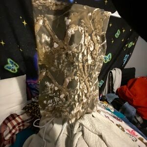 Camouflage Patterned Jeans